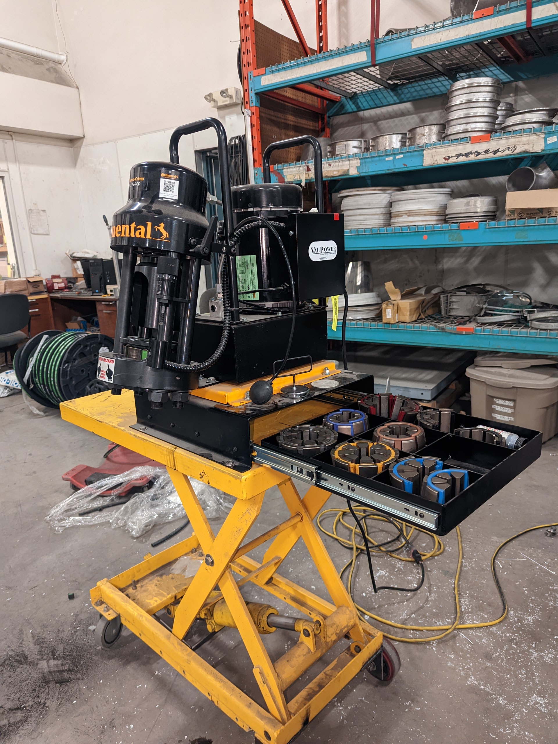 Hydraulics crimper